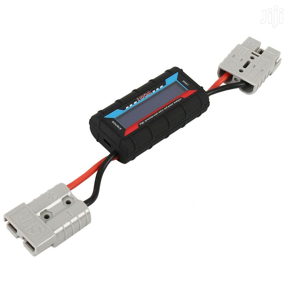 Digital LCD Volt Watt Meter Solar Power Voltmeter 12v 150a