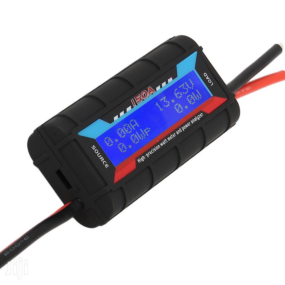 Digital LCD Volt Watt Meter Solar Power Voltmeter 12v 150a