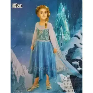 Frozen Elsa Dress Costume and Cape
