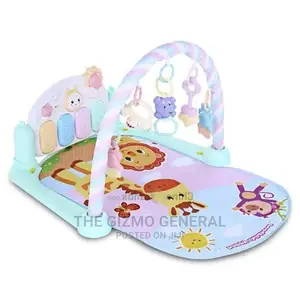 Baby Crawling Mat Piano Keyboard With Rattles Light