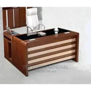 Glass Top Executive Table