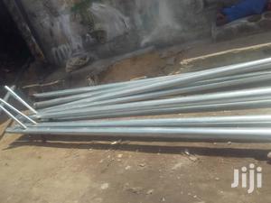Local 6m Galvanised Hinged Pole Designed for Range of Solar