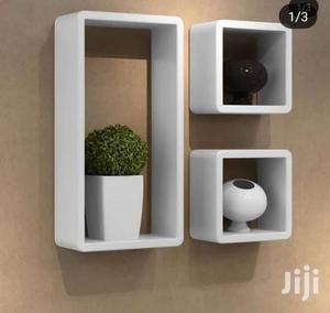 Wall Cube Decorations White