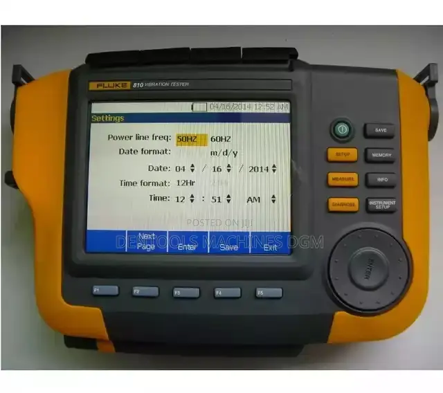 Fluke 810 Vibration Analyser