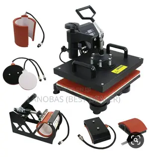 5 In 1 Dual Digital Heat Transfer Machine For 2(Two) Lion