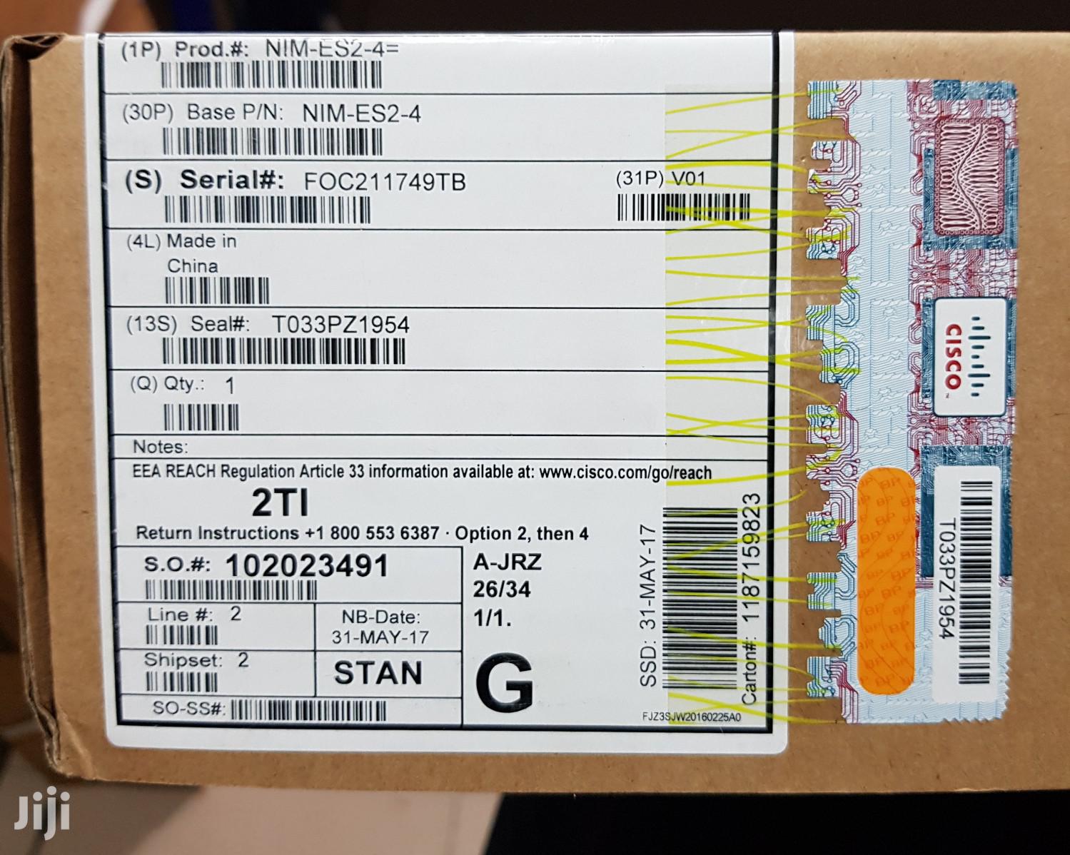 Cisco Nim-Es2-4= Module Card