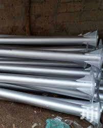 8 Metres Imported Galvanised Single Hexagonal Street Light