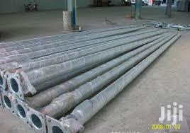 8 Metres Imported Galvanised Single Hexagonal Street Light