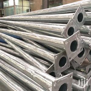 8 Metres Imported Galvanised Single Hexagonal Street Light