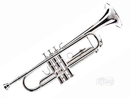 Original Professional Yamaha Trumpet Silver Color