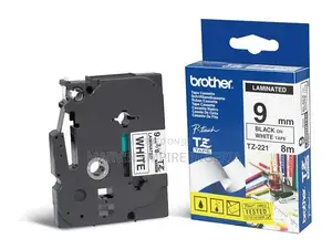 Brother Black on White Label Compatible Tze 231 P-Touch 9mm