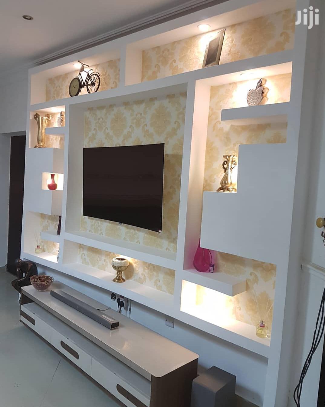 Tv Wall Console Decor