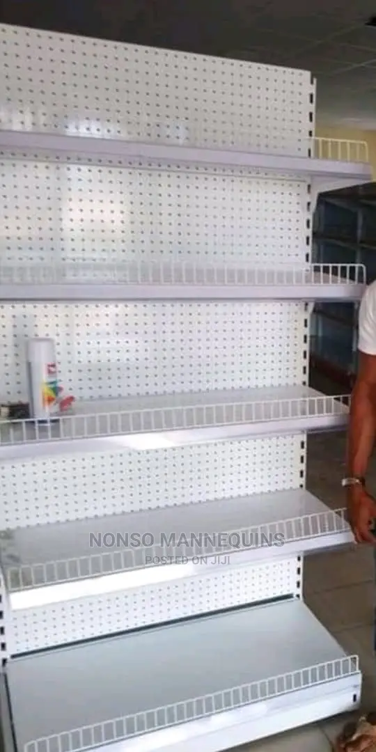 7 Feets Double Sided Supermarket Shelves