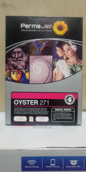 Permajet Photo Paper, A4 Oyster / Satin