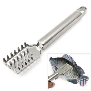 Fish Scaler Remover With Stainless Steel Sawtooth
