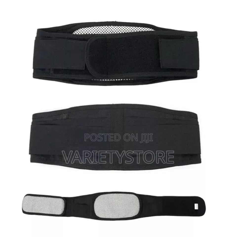 Self Heating Magnetic Tourmaline Lumber Support Waist Belt