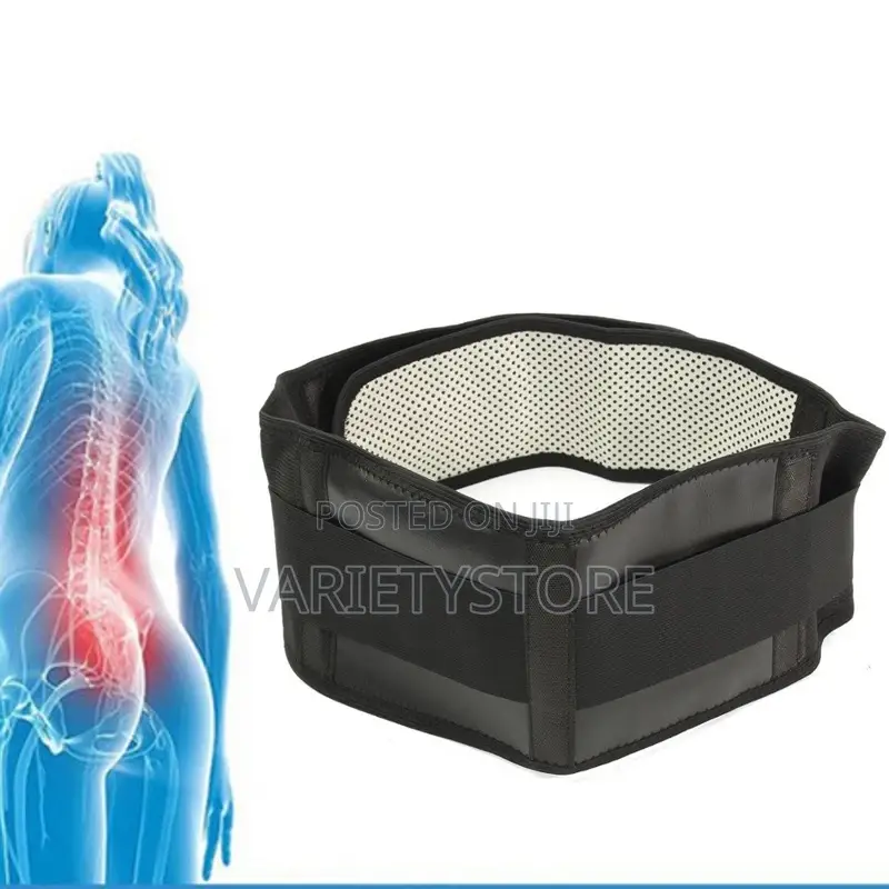 Self Heating Magnetic Tourmaline Lumber Support Waist Belt
