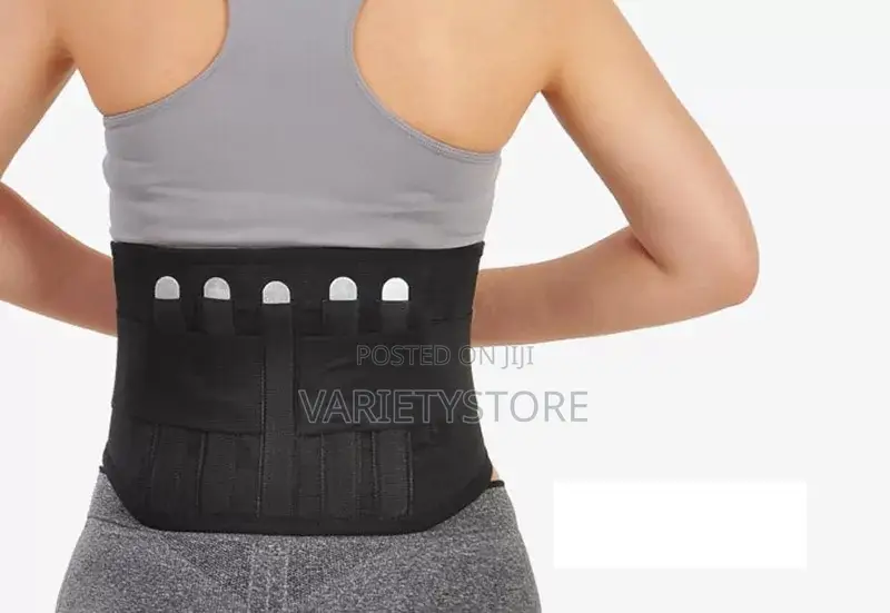 Self Heating Magnetic Tourmaline Lumber Support Waist Belt