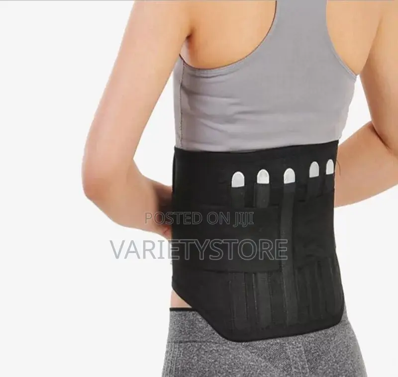 Self Heating Magnetic Tourmaline Lumber Support Waist Belt