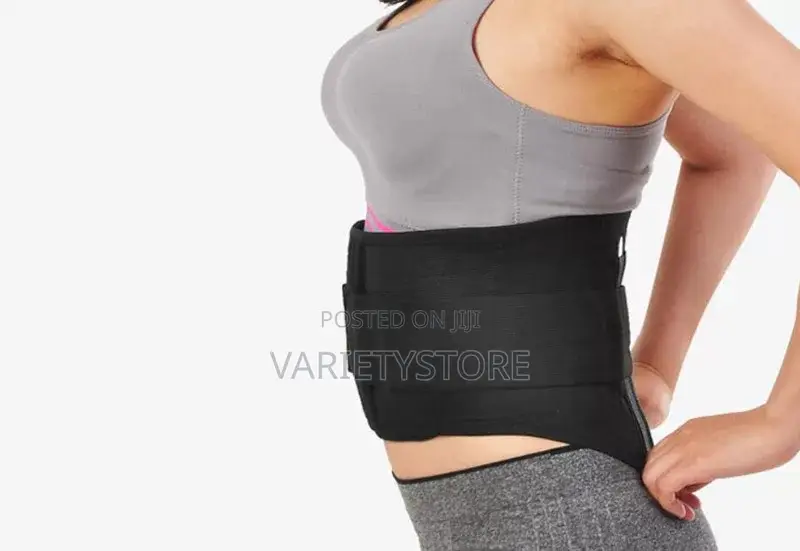 Self Heating Magnetic Tourmaline Lumber Support Waist Belt