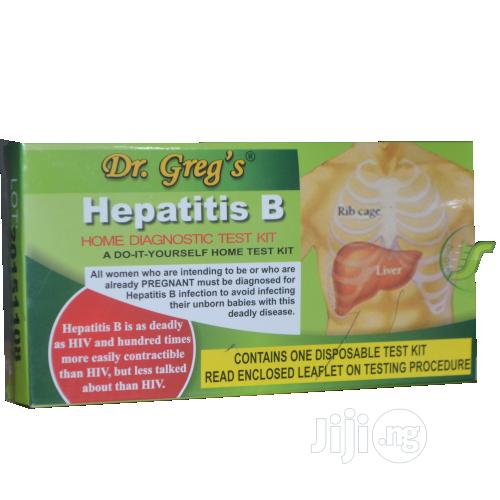 Dr Greg’S Hepatitis B Home Test KIT