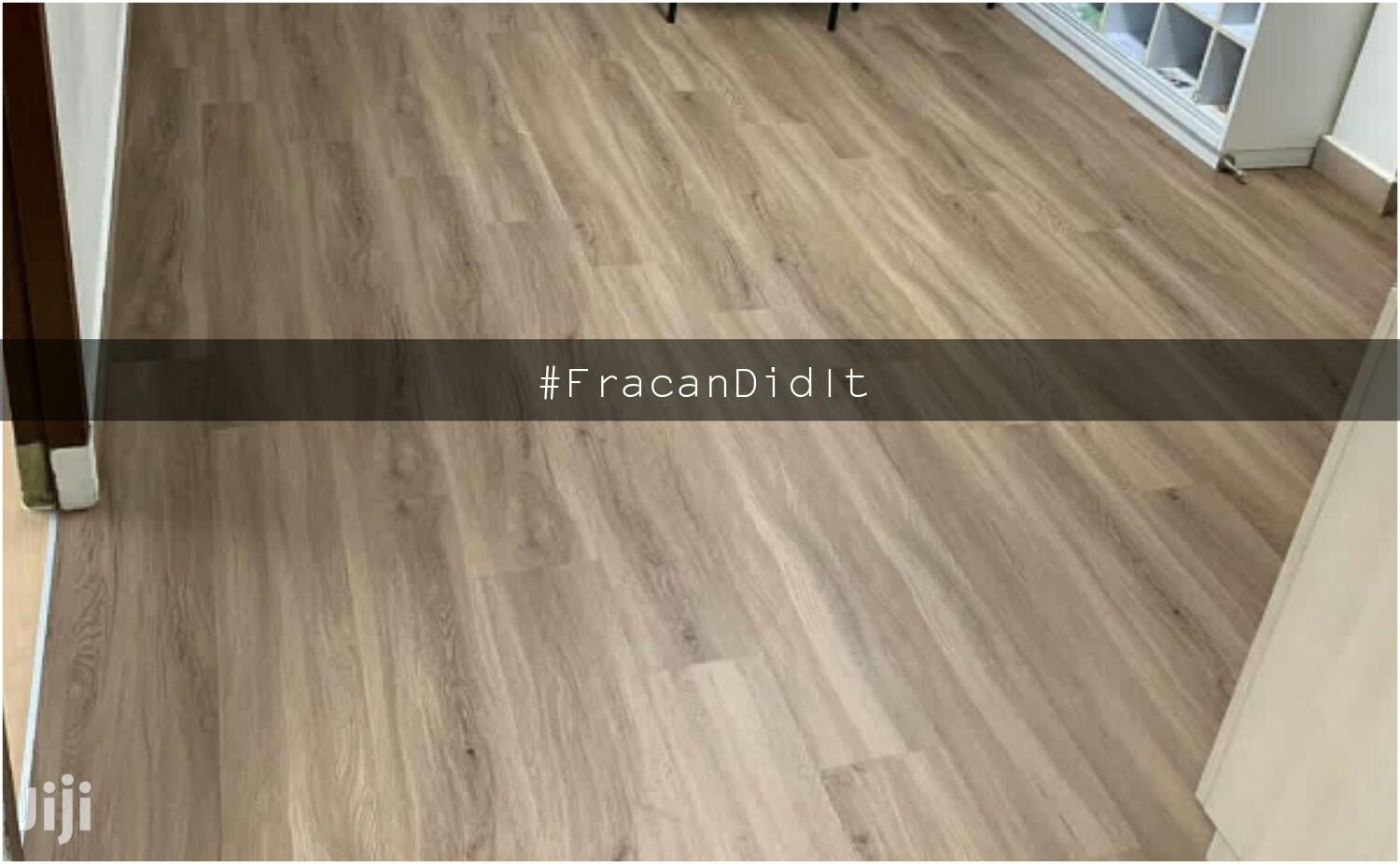 Vinyl Floor.