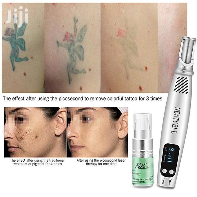 Portable Mini Red Blue Light Laser Pen Tattoo Removal Acne