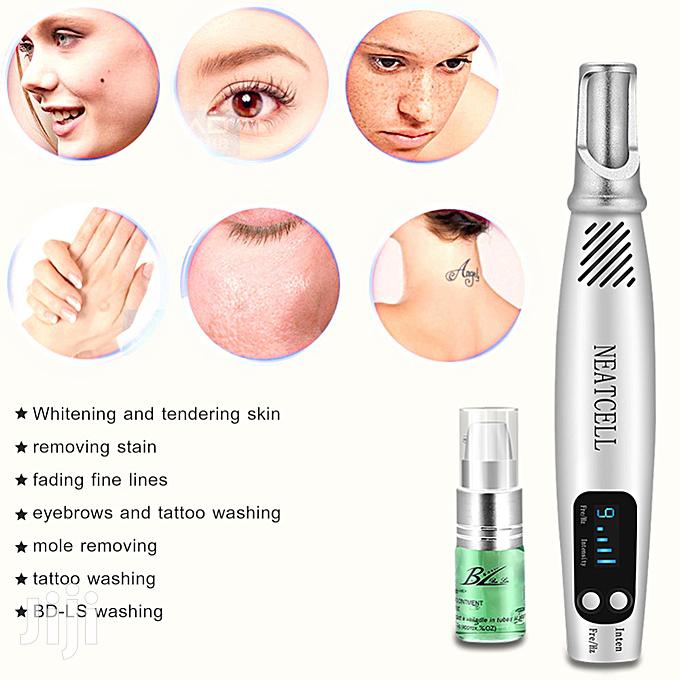 Portable Mini Red Blue Light Laser Pen Tattoo Removal Acne