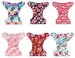 USA ALVABABY Pocket Cloth Diaper Reusable Washable Diaper