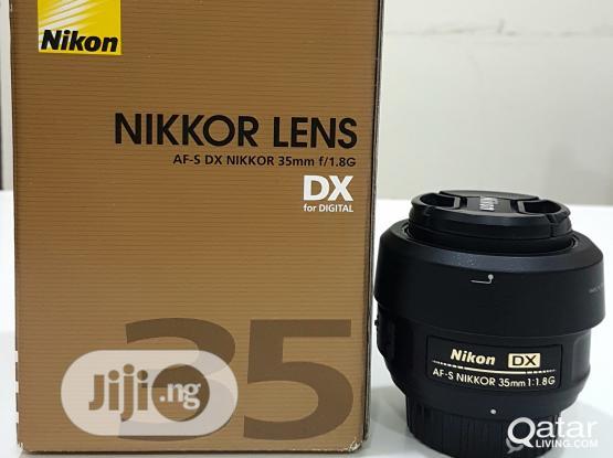 Nikon Lens 35mm 1.8g . New Nikon Prime Lens 35mm F/1.8g