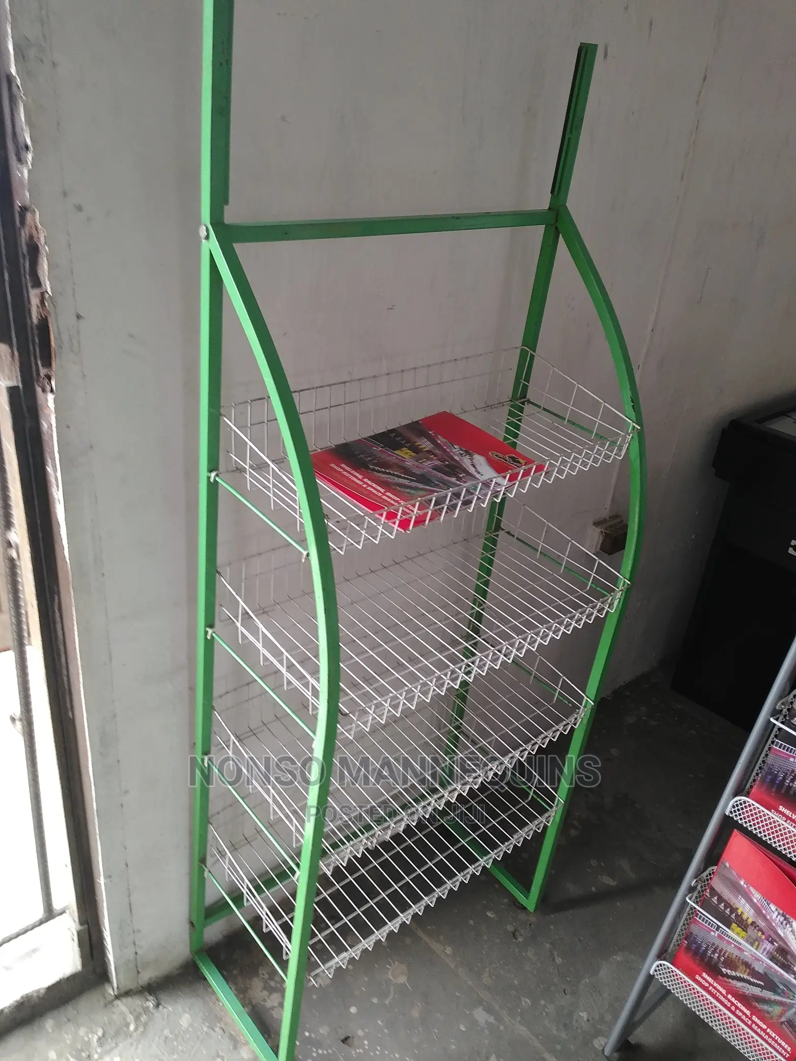 Red and White Basket