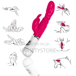 Photo - Multi Speed Magic Wand Rabbit Vibrator Clitoris Stimulator Adult Toy