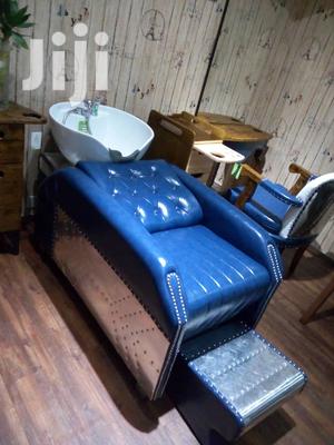 Shampoo Chair Blue
