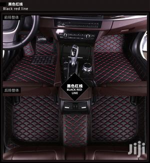 Fully Surrounded Customize Leather Floor Mat.