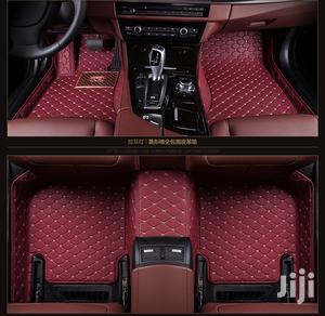 Fully Surrounded Customize Leather Floor Mat.