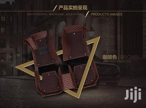 Fully Surrounded Customize Leather Floor Mat.