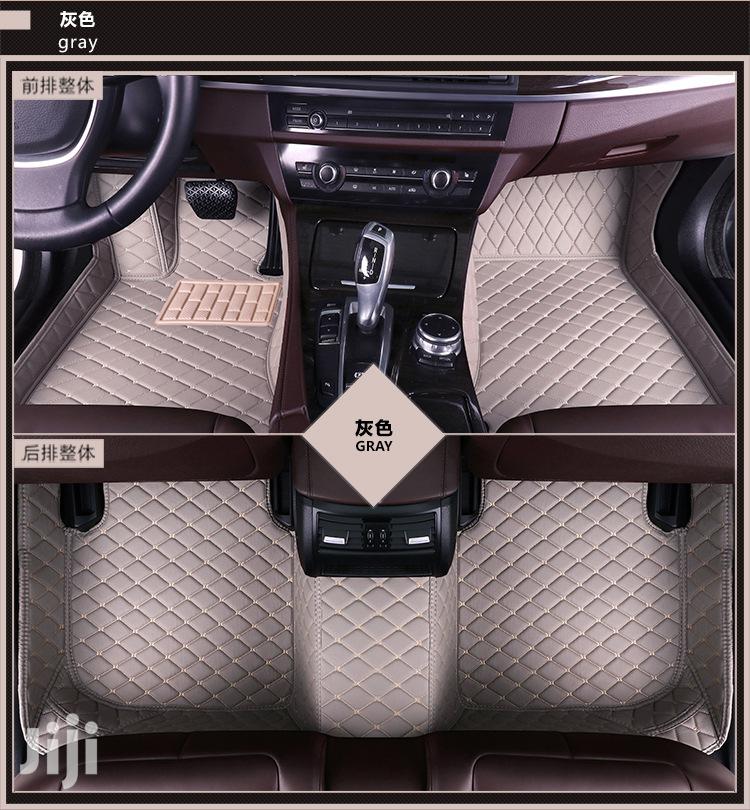 Fully Surrounded Customize Leather Floor Mat.