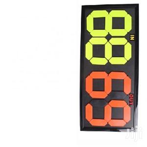 Manual Scoreboard Or Substition Board