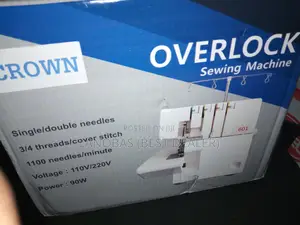 Crown Overlock Serger Machine