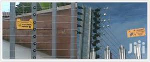 Electric Security Perimeter Fencing Installation