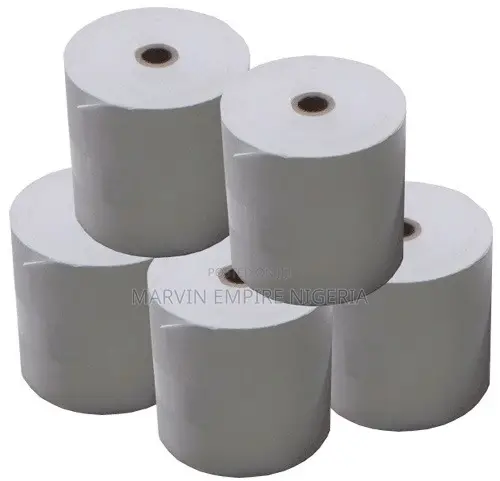 80mm Paper for Pos Thermal Printer 80mm- 5 Rolls