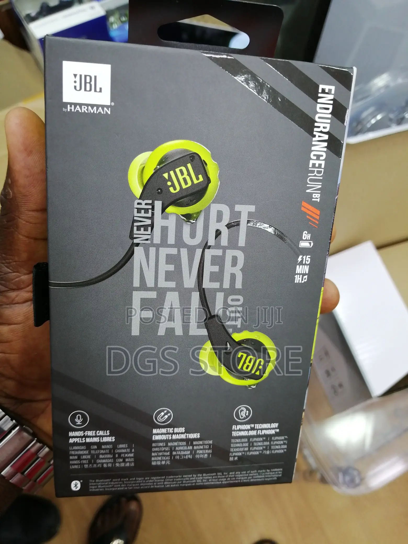 JBL Endurance Run Bt Sweet Proof Wireless Sport Headphone