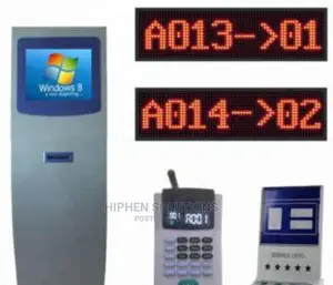 Number Queuing Display System Solution For Service Centers BY HIPHEN