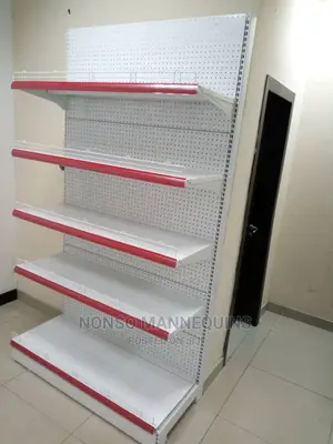 New Single Sided 4 Feets Width Supermarket Display Shelves