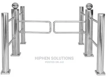 Auto Reset Swing Gate Security Turnstiles By HIPHEN SOLUTIONS