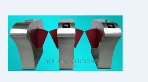Waist High Turnstiles Flap Barrier Gateturnstile By Hiphen