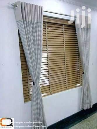 Wooden Interior Curtain Blind