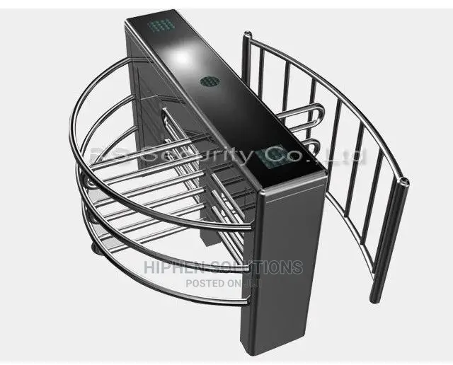 Half Height Turnstile Eletrical Entrance Barrier Gate