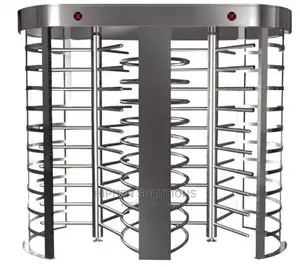 Double Lanes Rotating Full Height Turnstiles