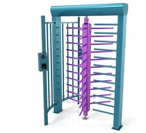 Safety Stainless Steel Full High Turnstile Access Control BY HIPHEN